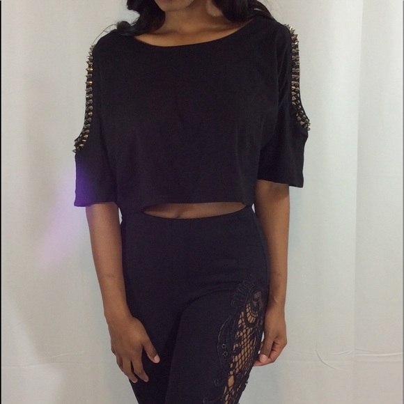 Studded crop top - Picture 6 of 6